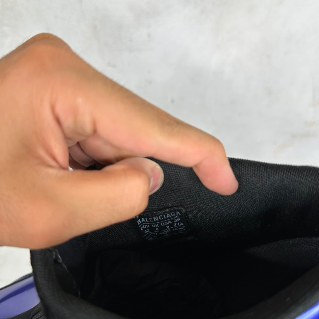 Balenciaga Blue Basketball Sneakers
