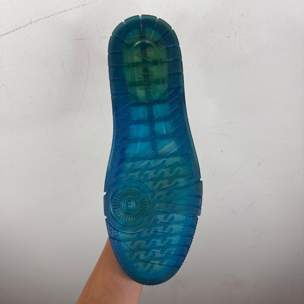 Louis Vuitton Blue Transparent Trainer Low Sneakers