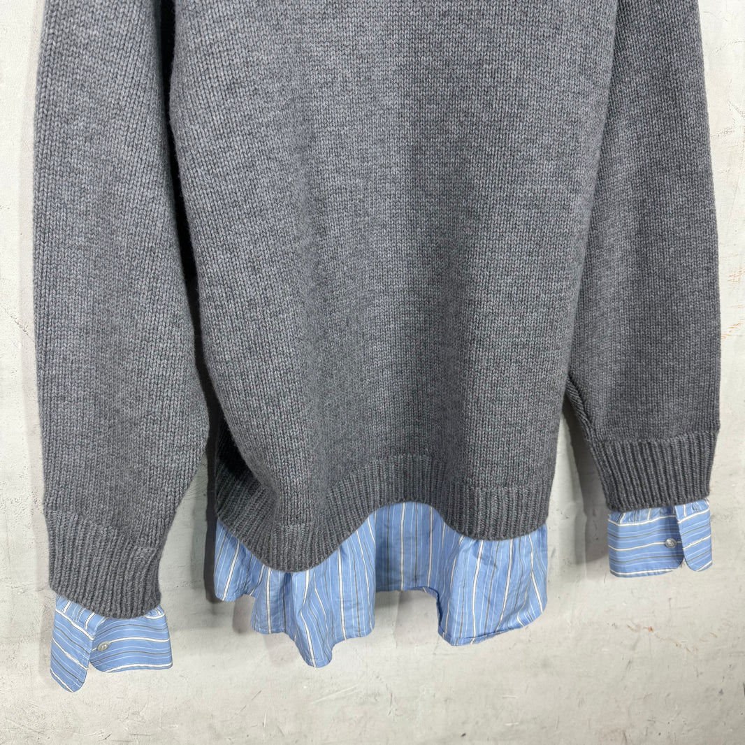 Balenciaga Layered Crest Sweater