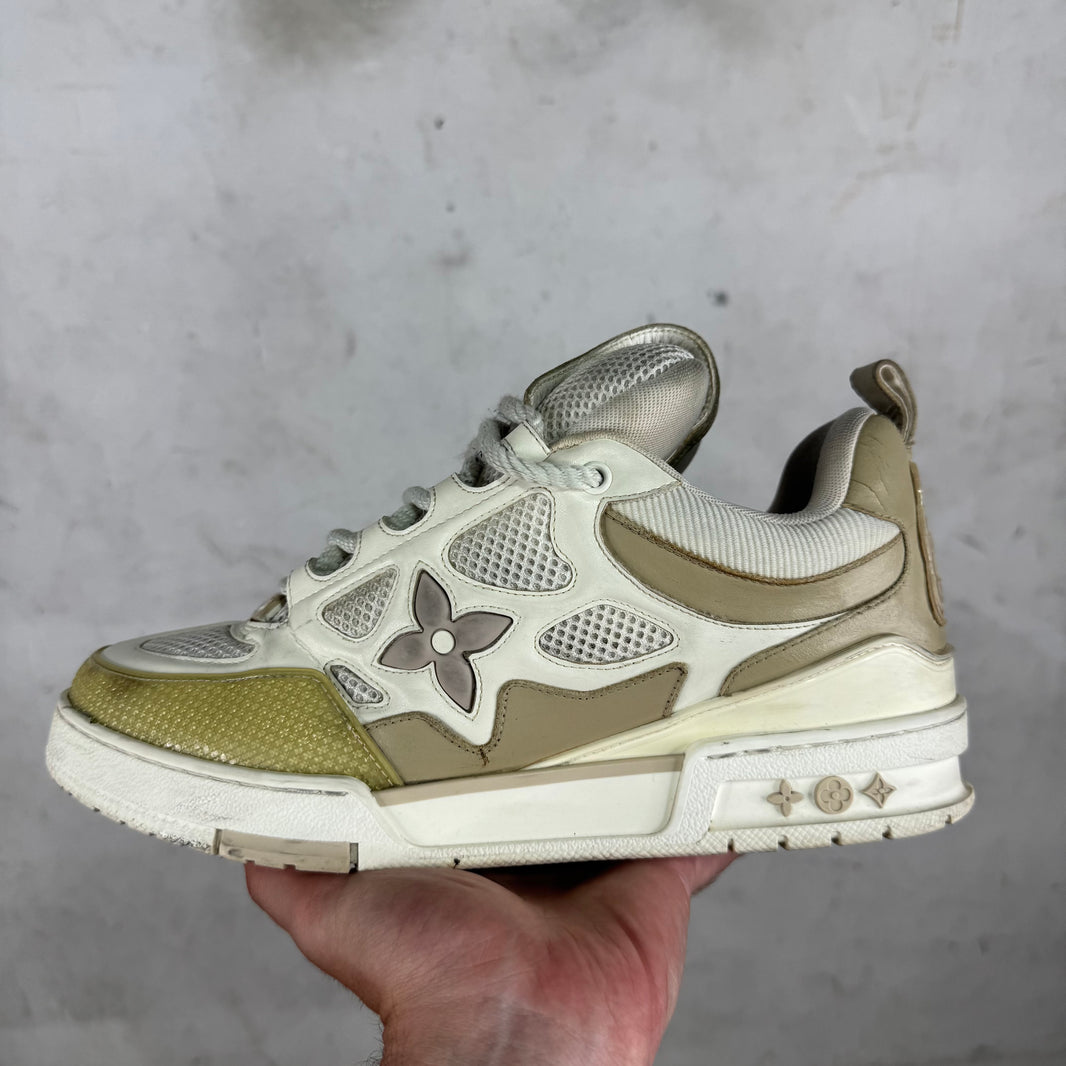 Louis Vuitton Cream Skate Sneakers