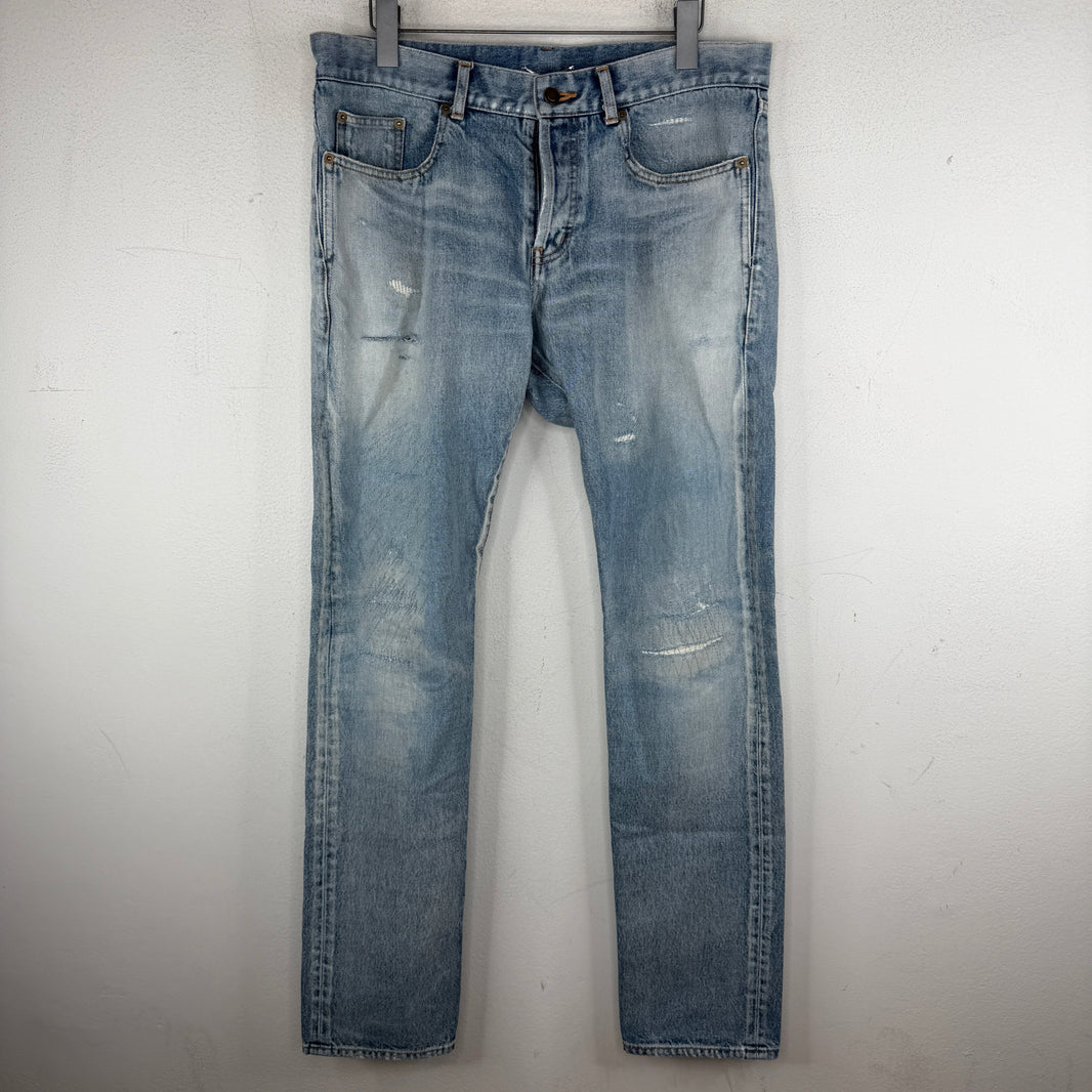 Saint Laurent Heel Stitch D18 Jeans