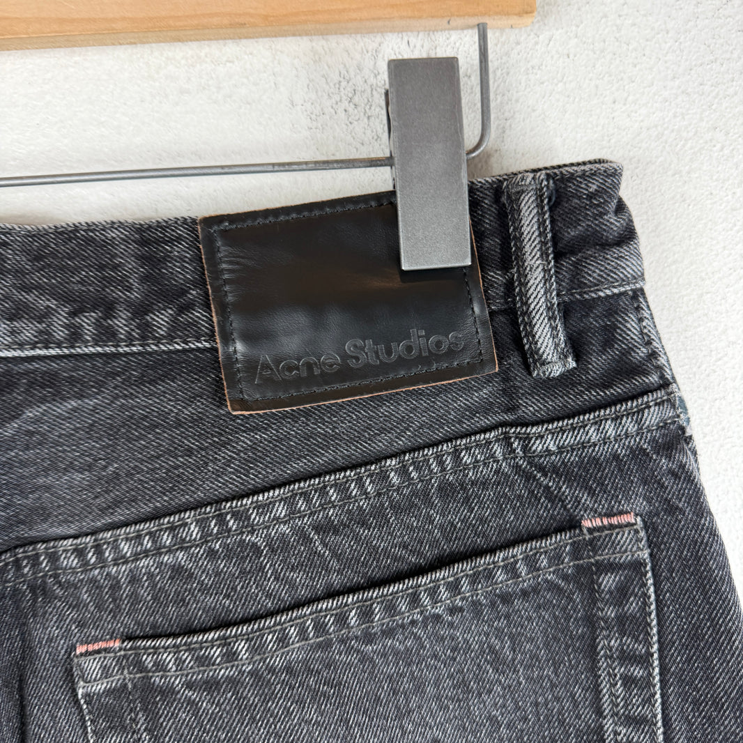 Acne Studios Black Baggy Jeans