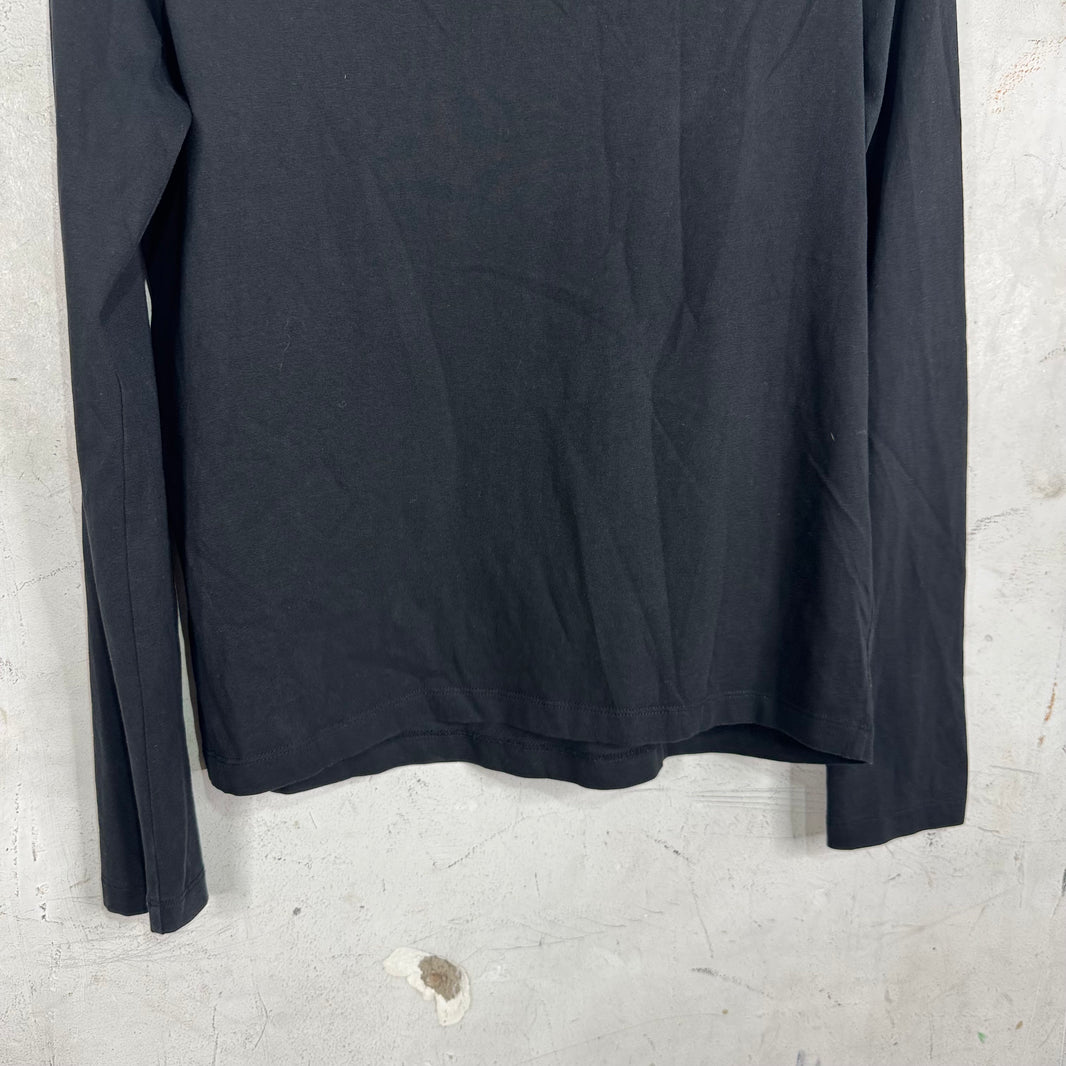 Chanel Uniform Velvet Logo L/S T-Shirt