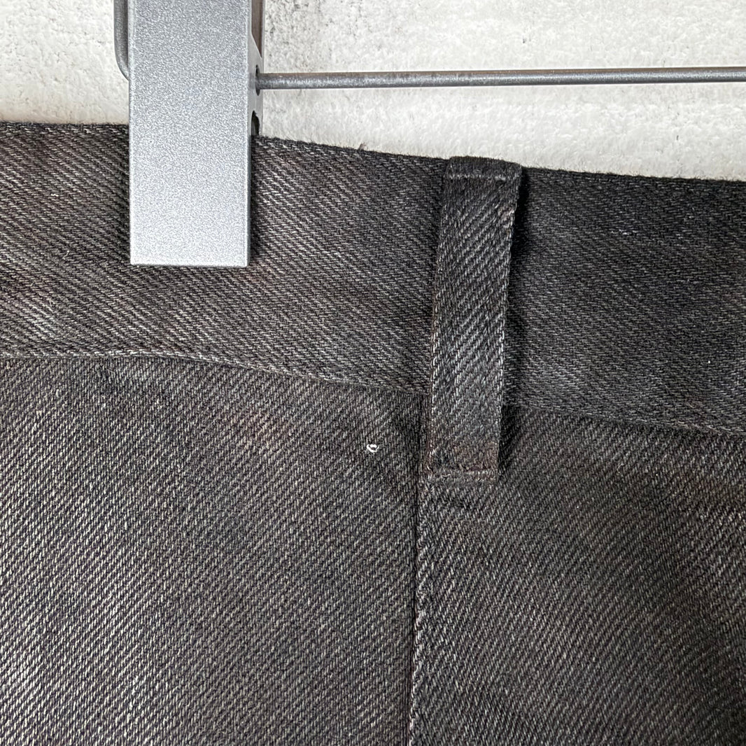 Entire Studios Waxed Baggy Jeans