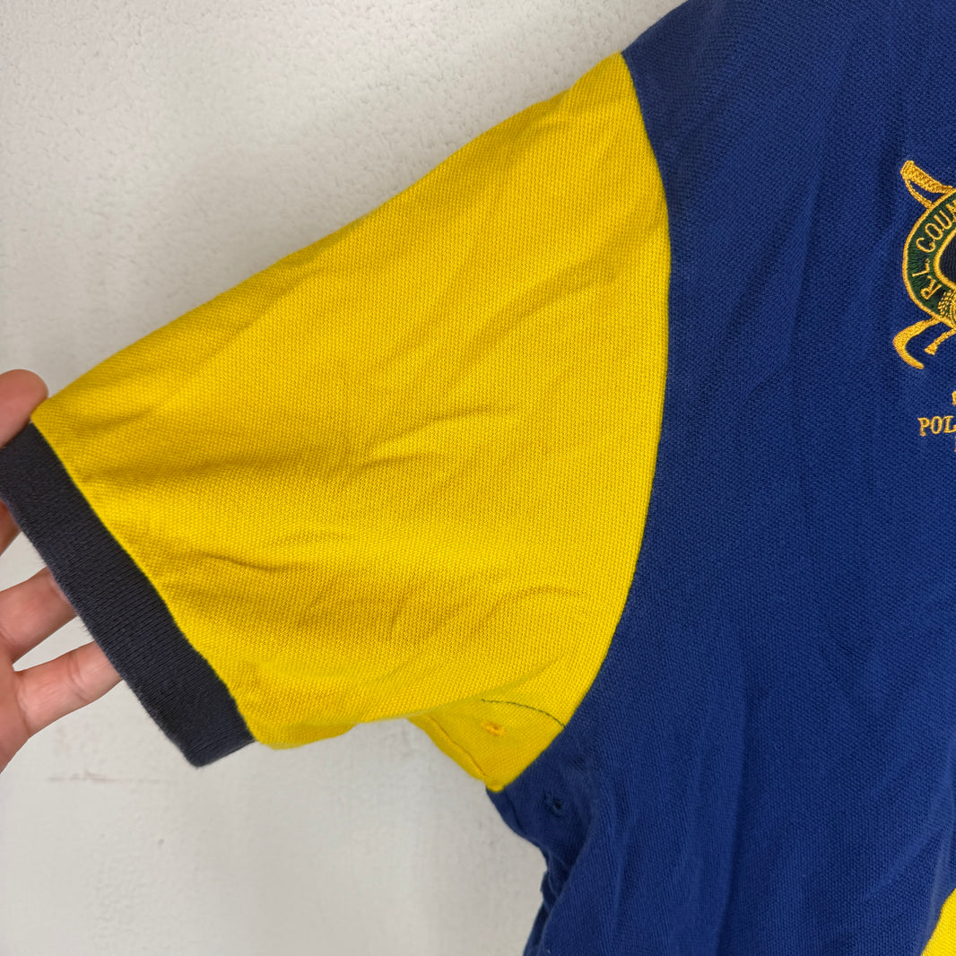 Ralph Lauren Blue/Yellow 3 Polo