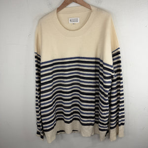 Maison Margiela Striped Knit Sweater