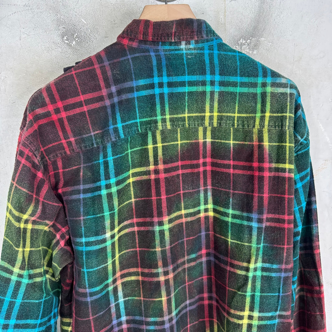 Needles Rainbow Dyed Rebuilt Flannel