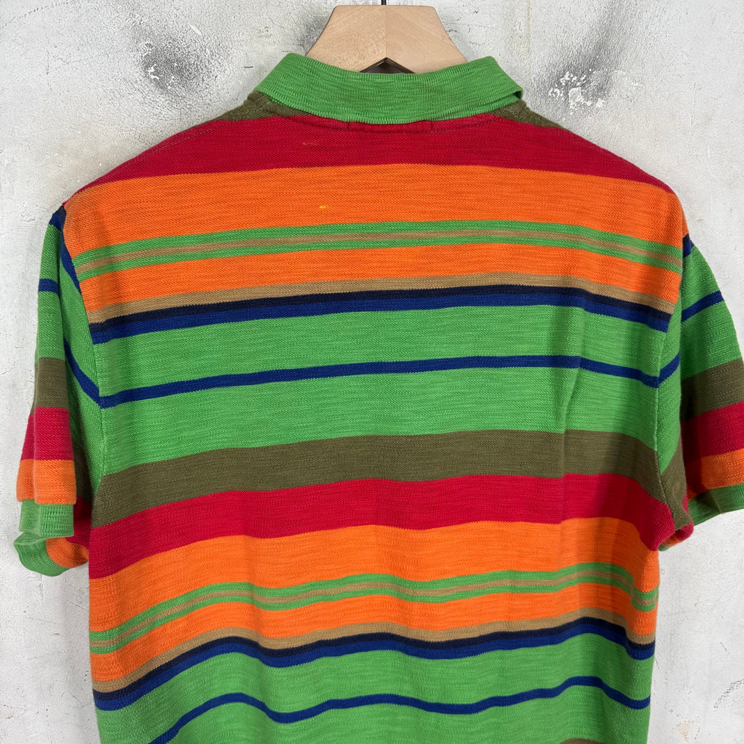 Ralph Lauren Boucle Striped Polo