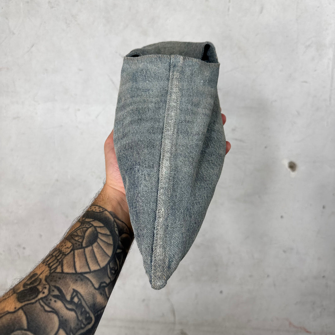 Balenciaga Denim Moroccan Mules