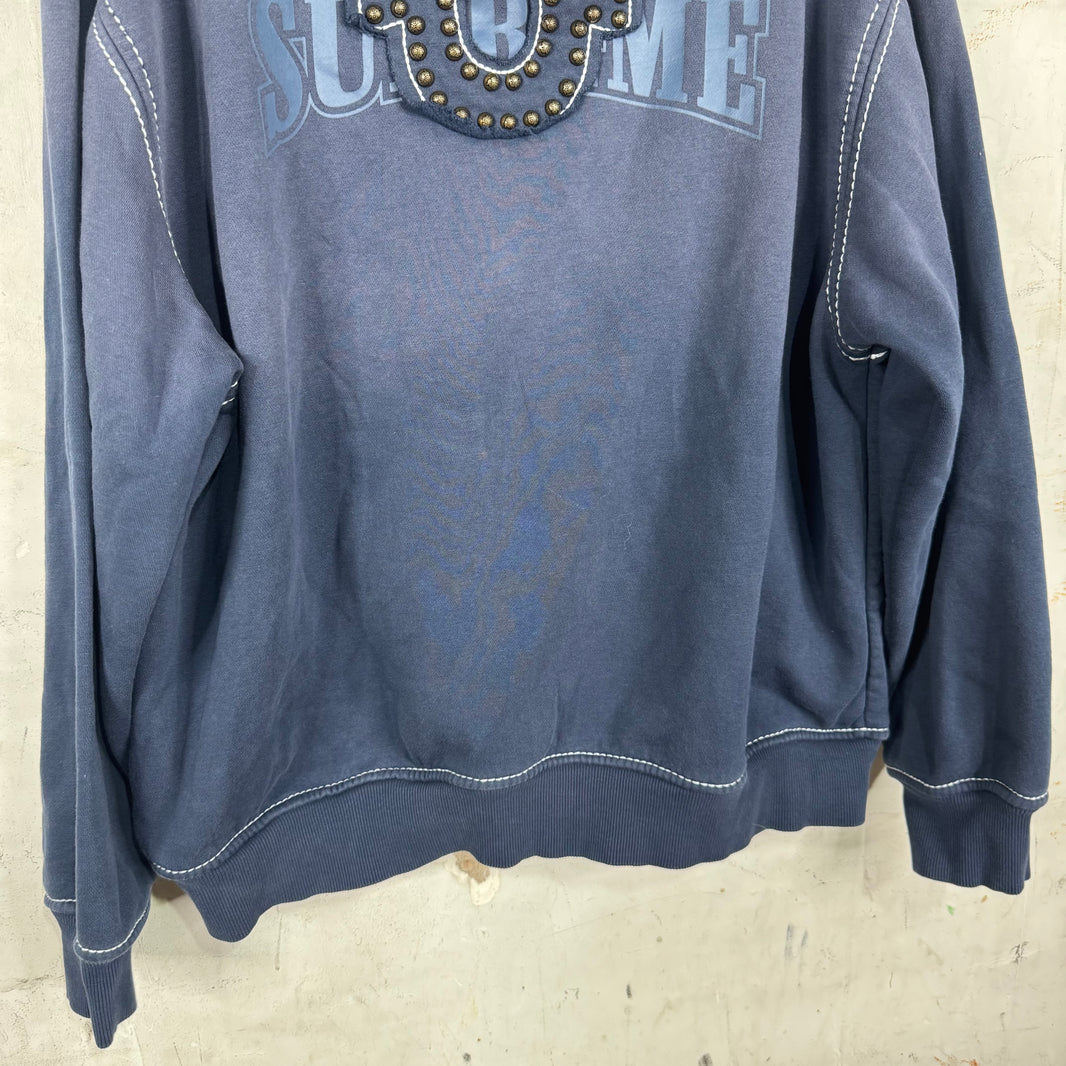Supreme x True Religion Studded Zip Hoodie