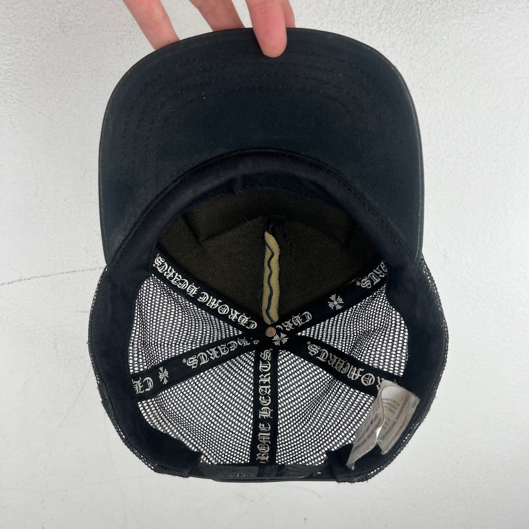 Chrome Hearts Smoked Hollywood Patch Trucker Hat