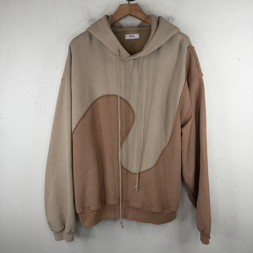 ERL Brown Swirl Hoodie