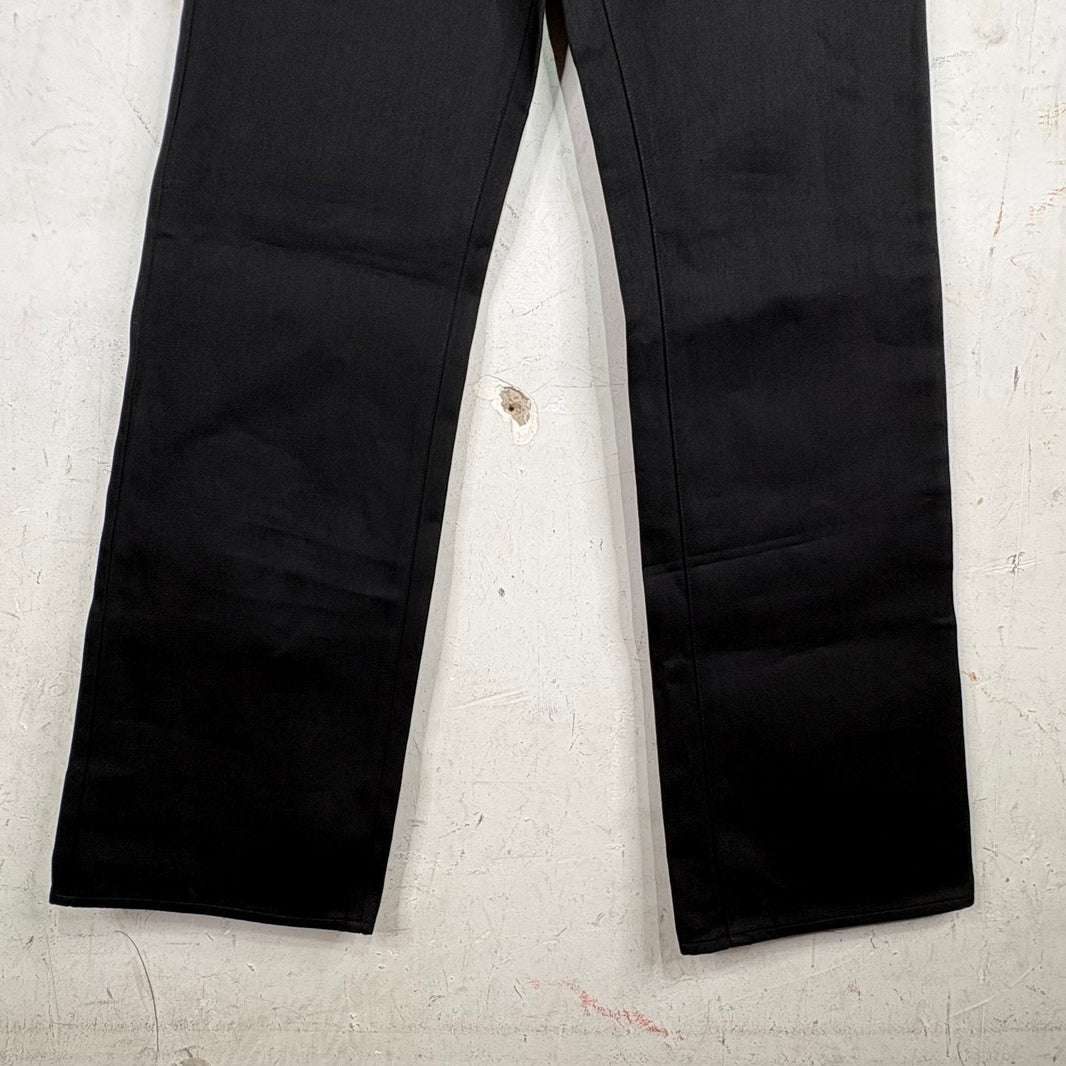 Gucci Black Raw Horsebit Jeans
