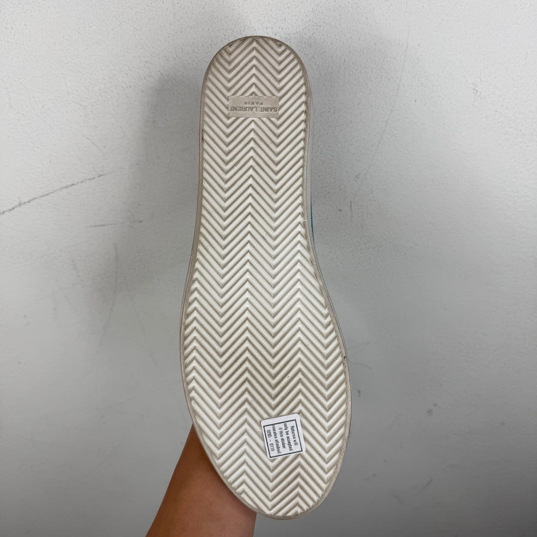 Saint Laurent Mexican Jacquard Bedford Sneakers