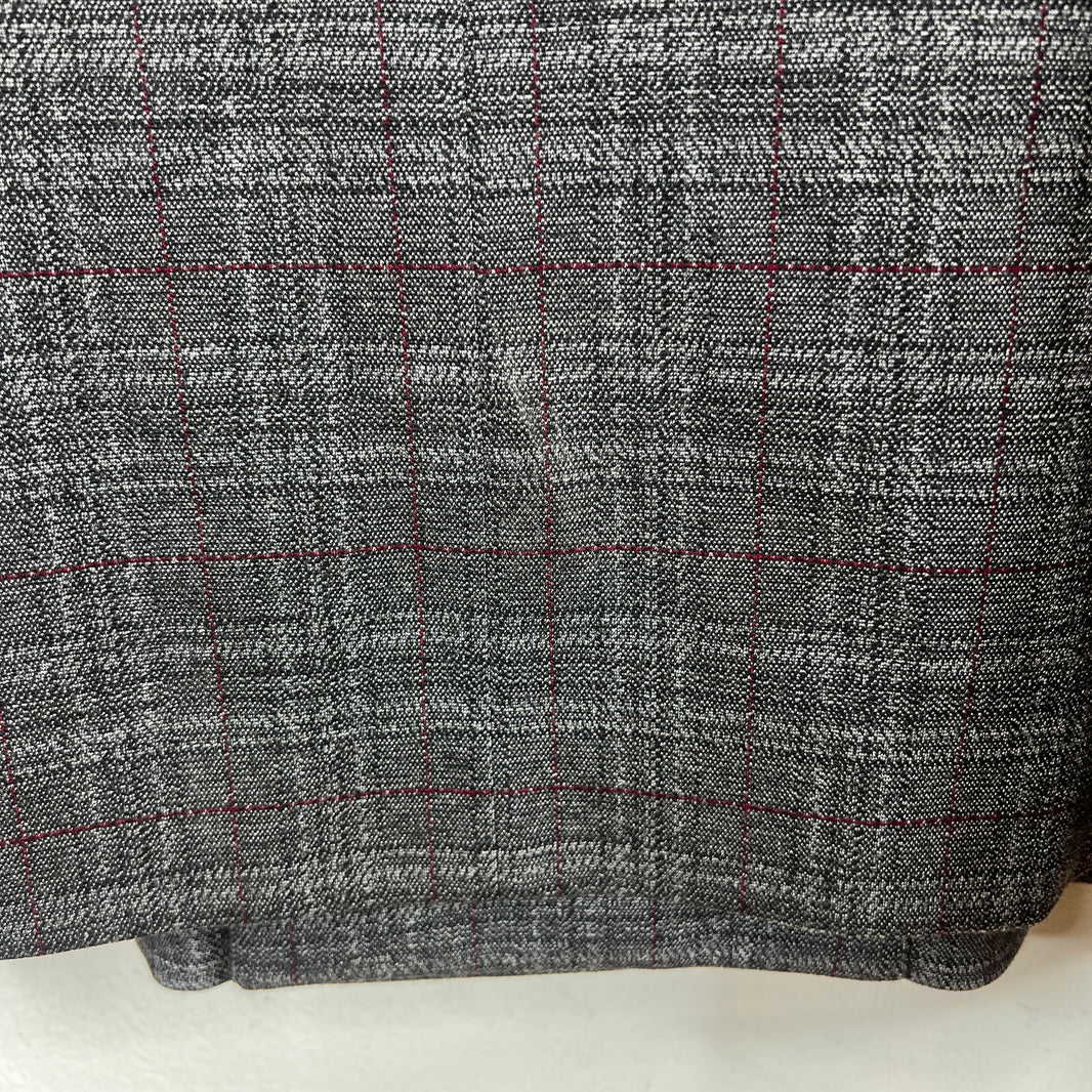 Balenciaga Double Breasted Plaid Blazer