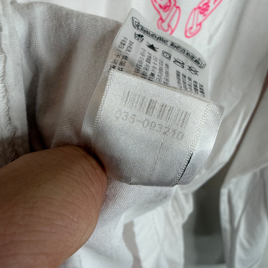 Chrome Hearts Pink Horseshoe L/S T-Shirt