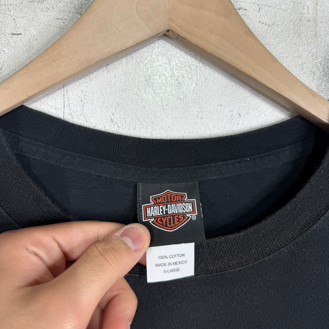 Vintage Harley Flame Crest L/S T-Shirt