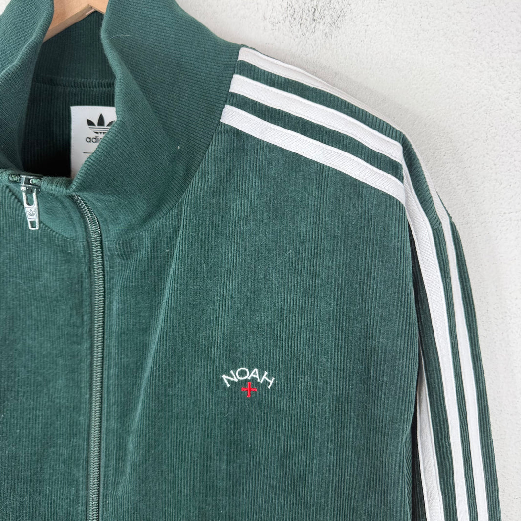 Adidas Noah Green Corduroy Track Jacket