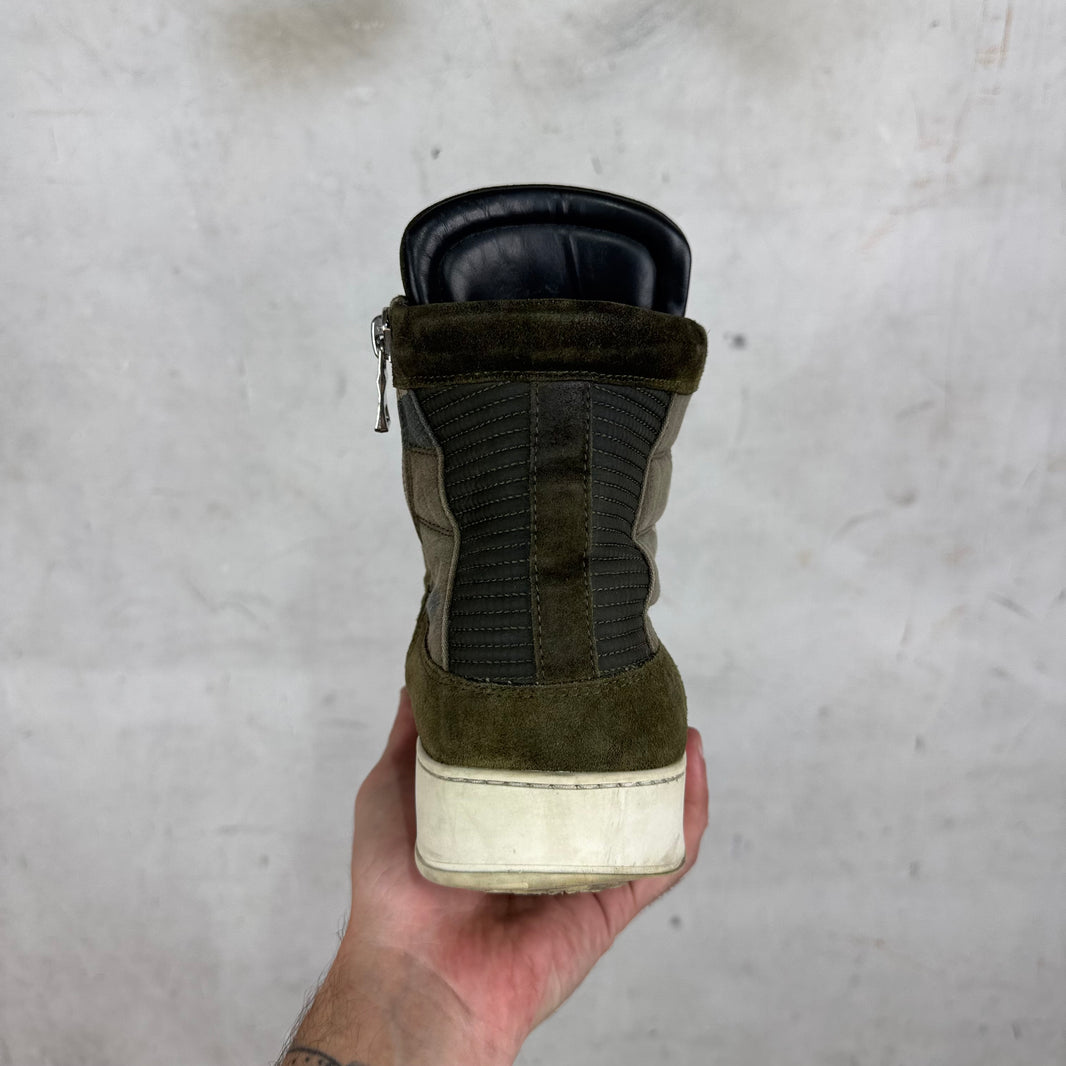 Balmain Camo High Top Sneakers