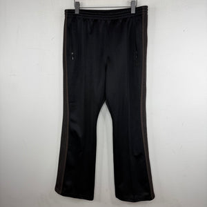 Needles Black Brown Stripe Track Pants
