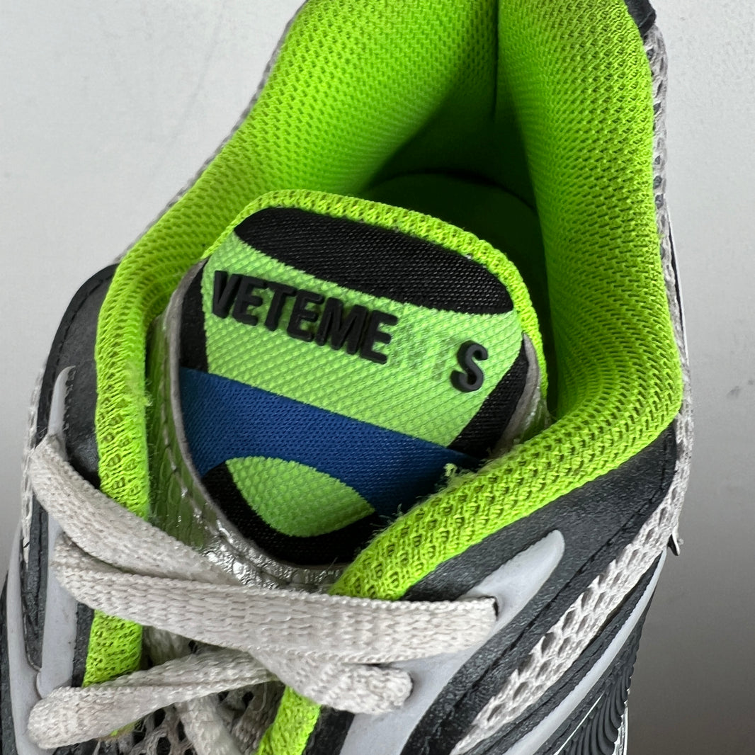 Vetements Reebok Blue/Green Spike Runner Sneakers