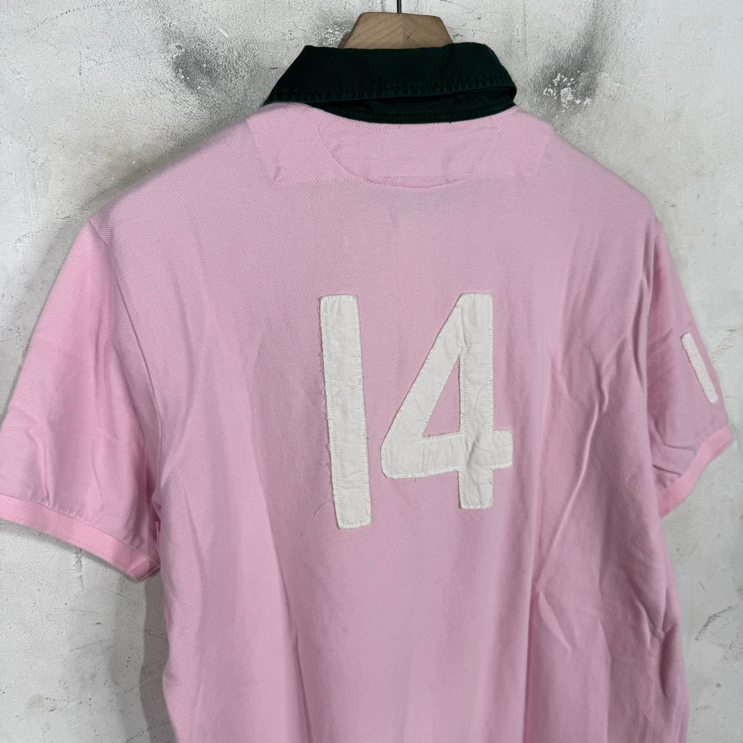 Ralph Lauren Pink Crested Polo