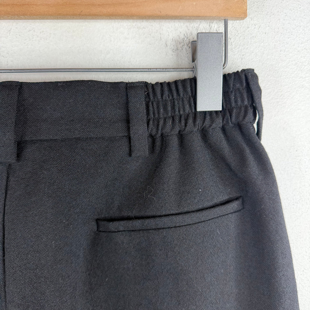 424 Wool Pleated Trousers