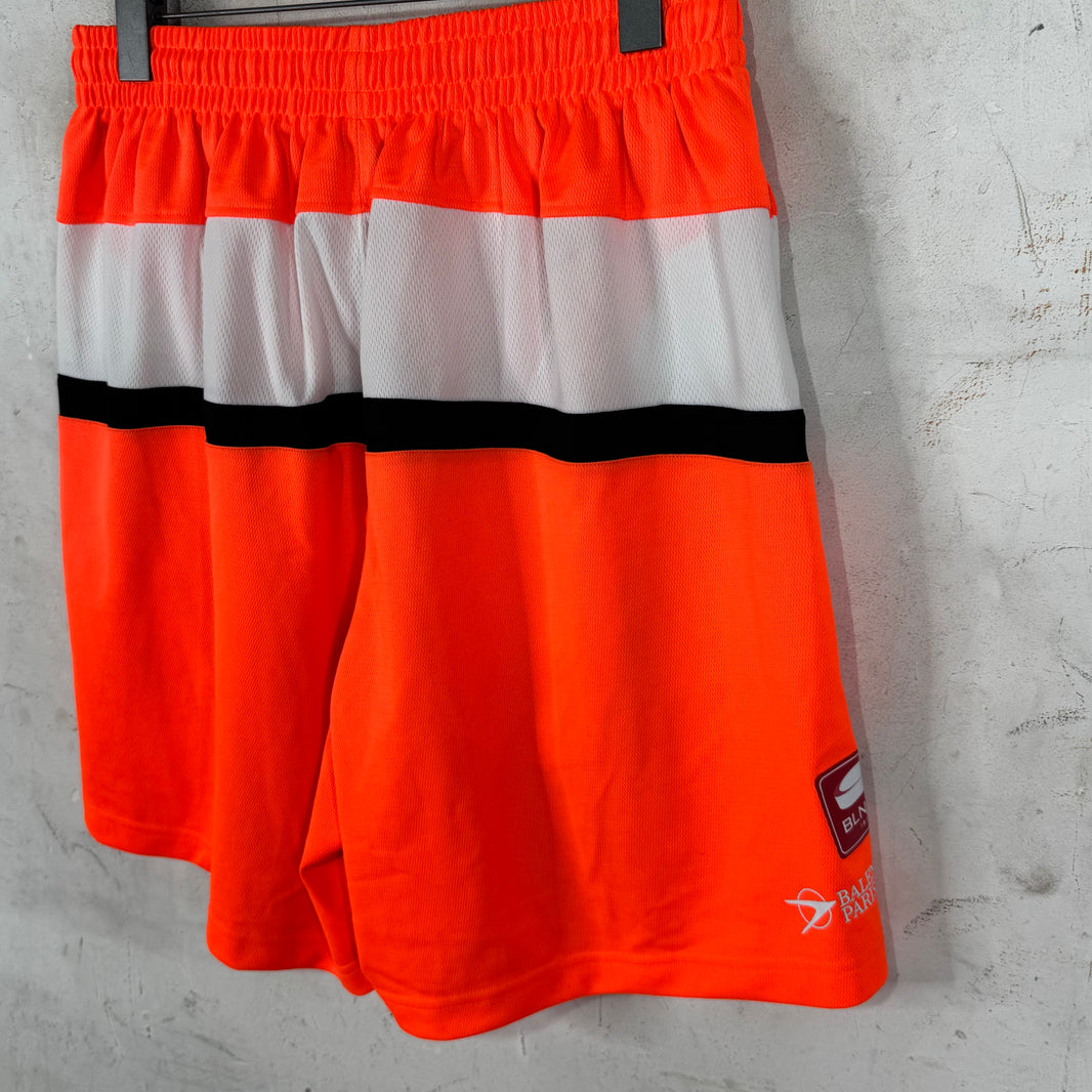 Balenciaga Orange Hockey Shorts