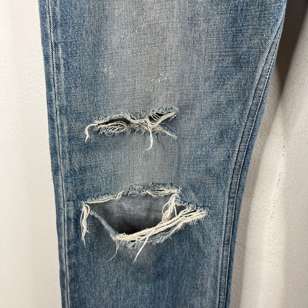 Celine Blue Kurt Distressed Denim Jeans
