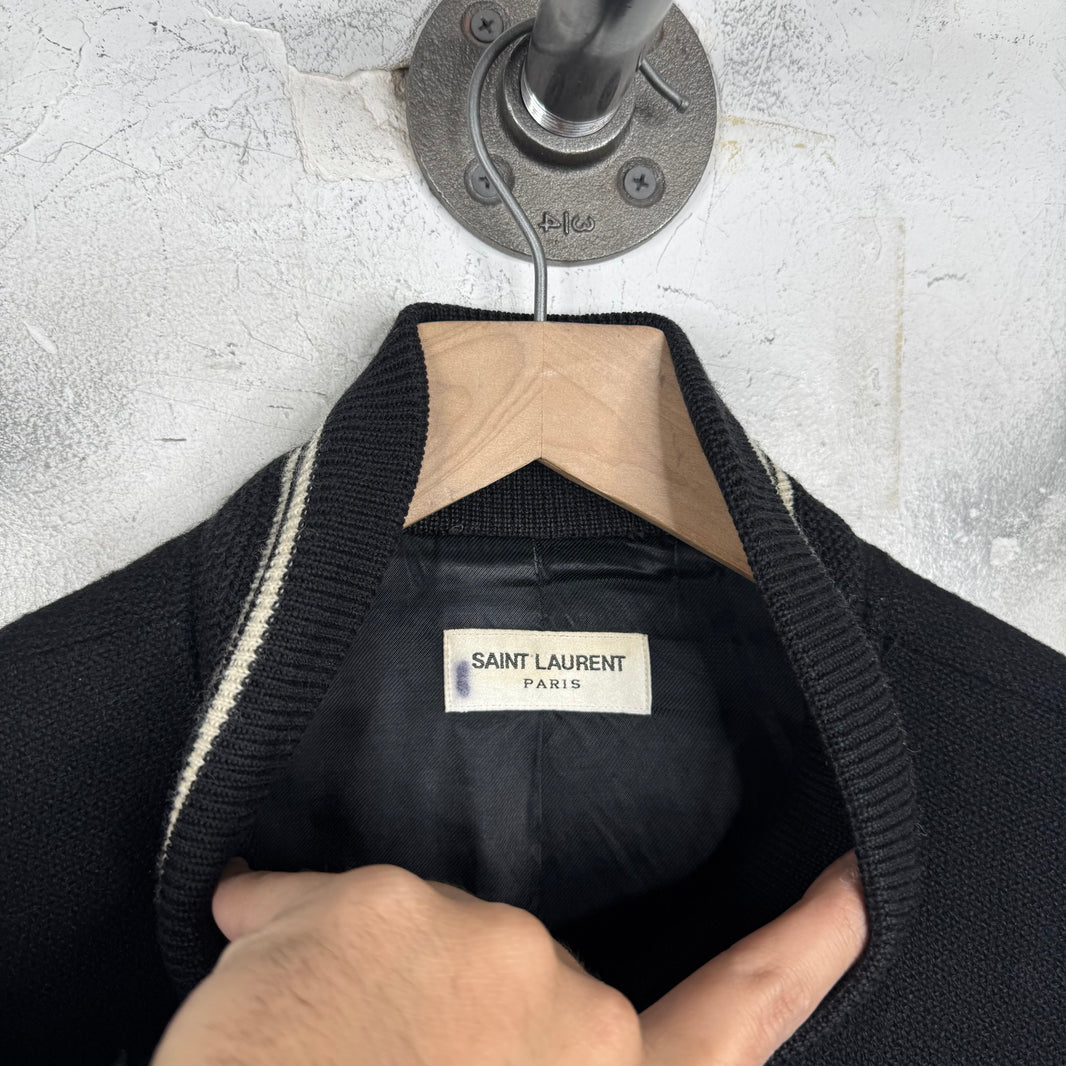 Saint Laurent Black Teddy Jacket