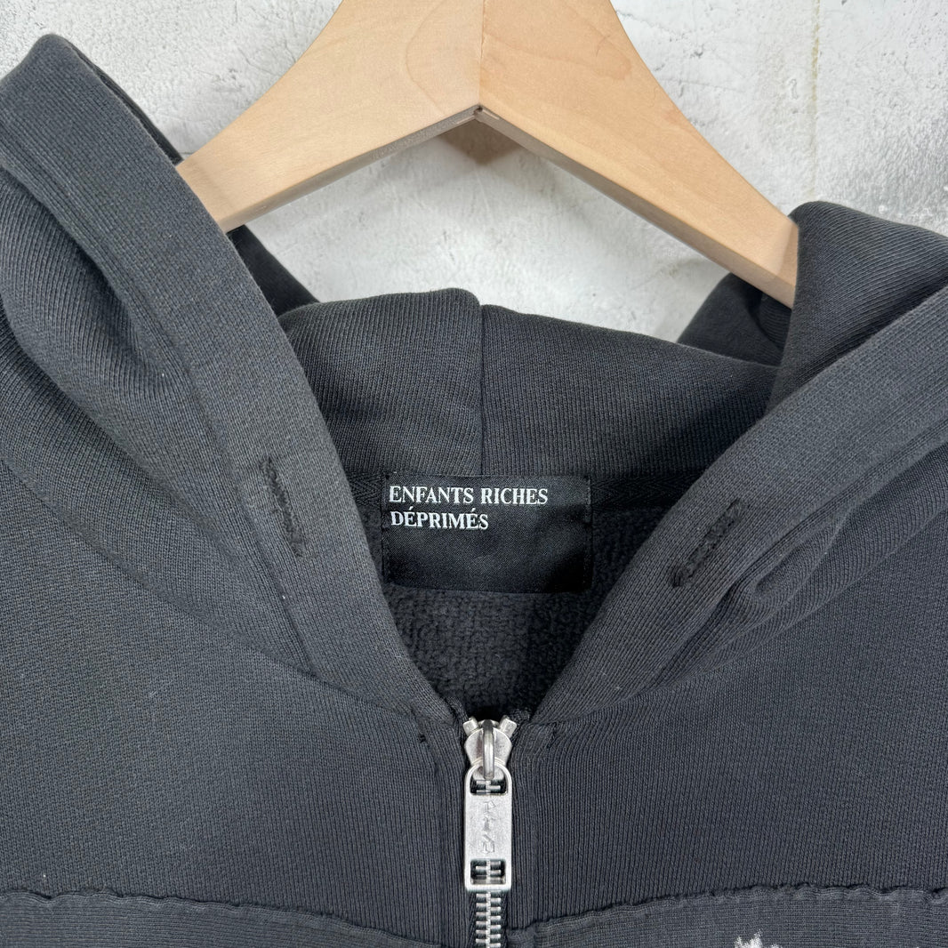 ERD Printed Assemblage Zip Hoodie