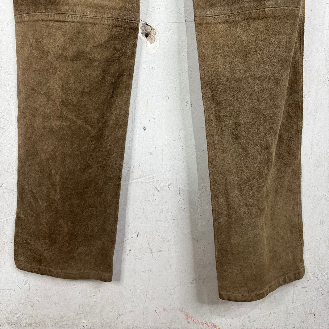 RRL Suede Western Pants