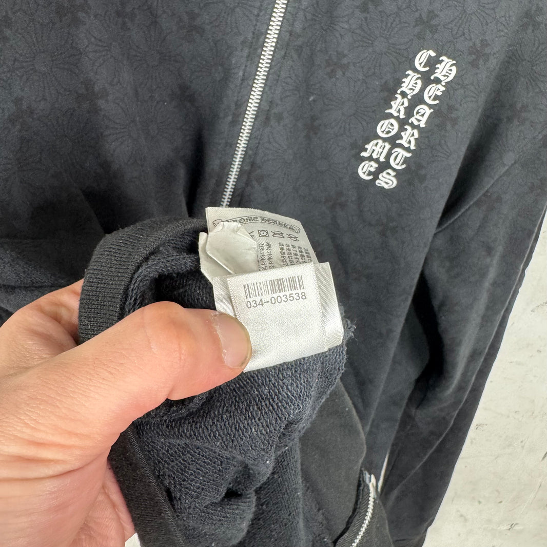 Chrome Hearts Monogram Plus Zip Hoodie