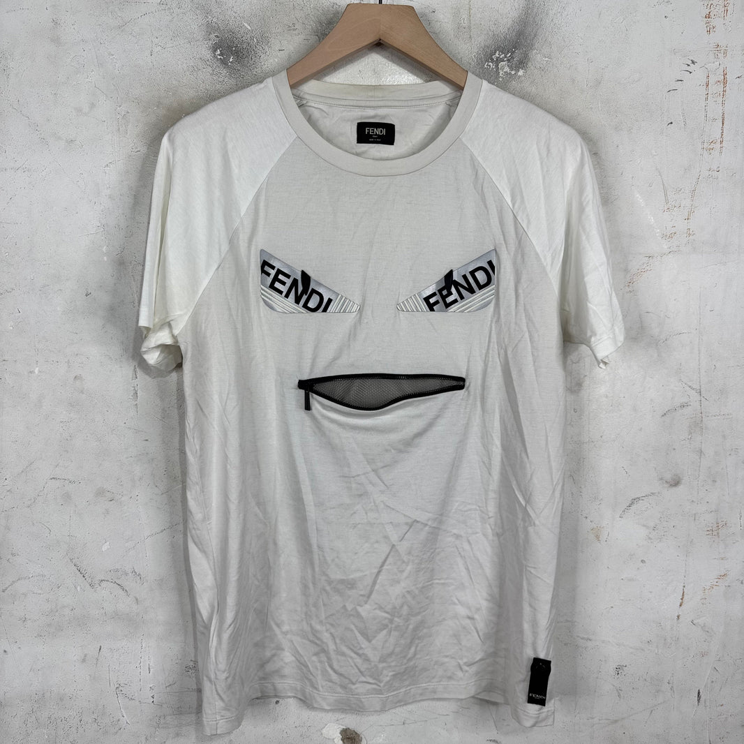Fendi Zip Pouch 3M Monster T-Shirt