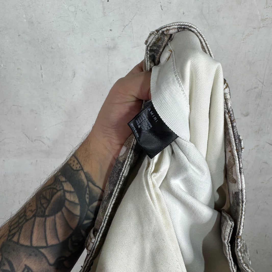 Amiri Camo Cargo Jeans