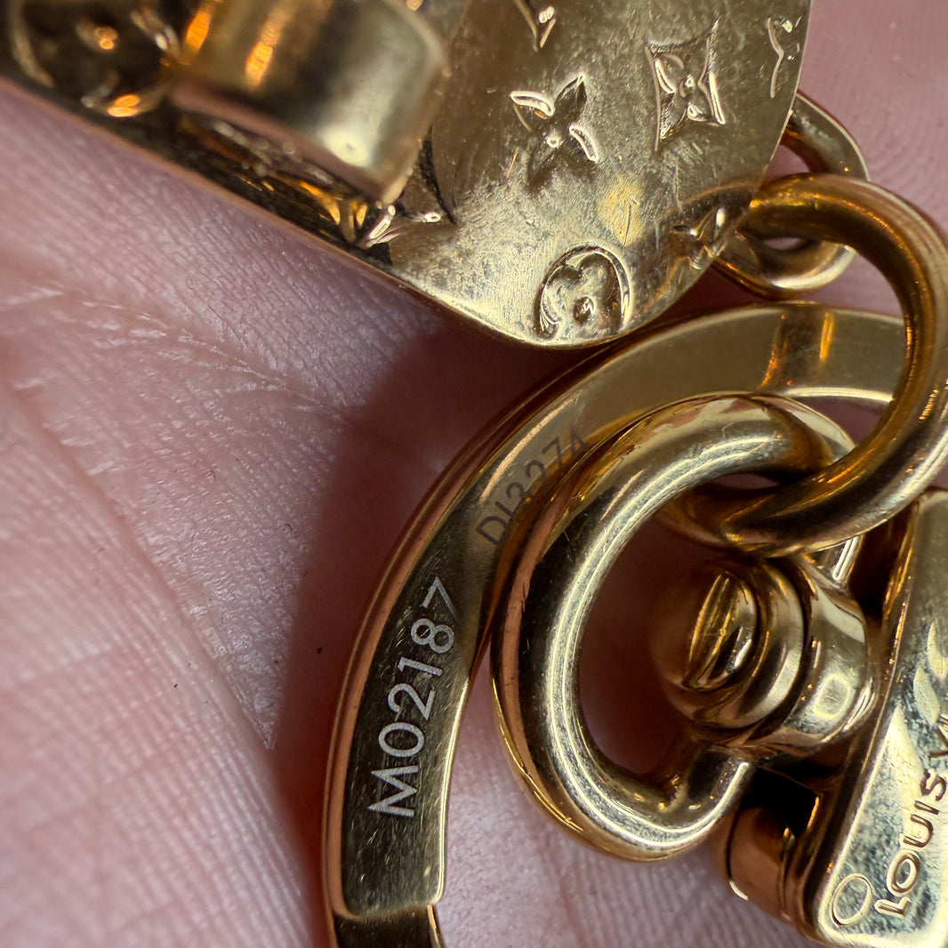 Louis Vuitton Lovers Skateboard Keychain