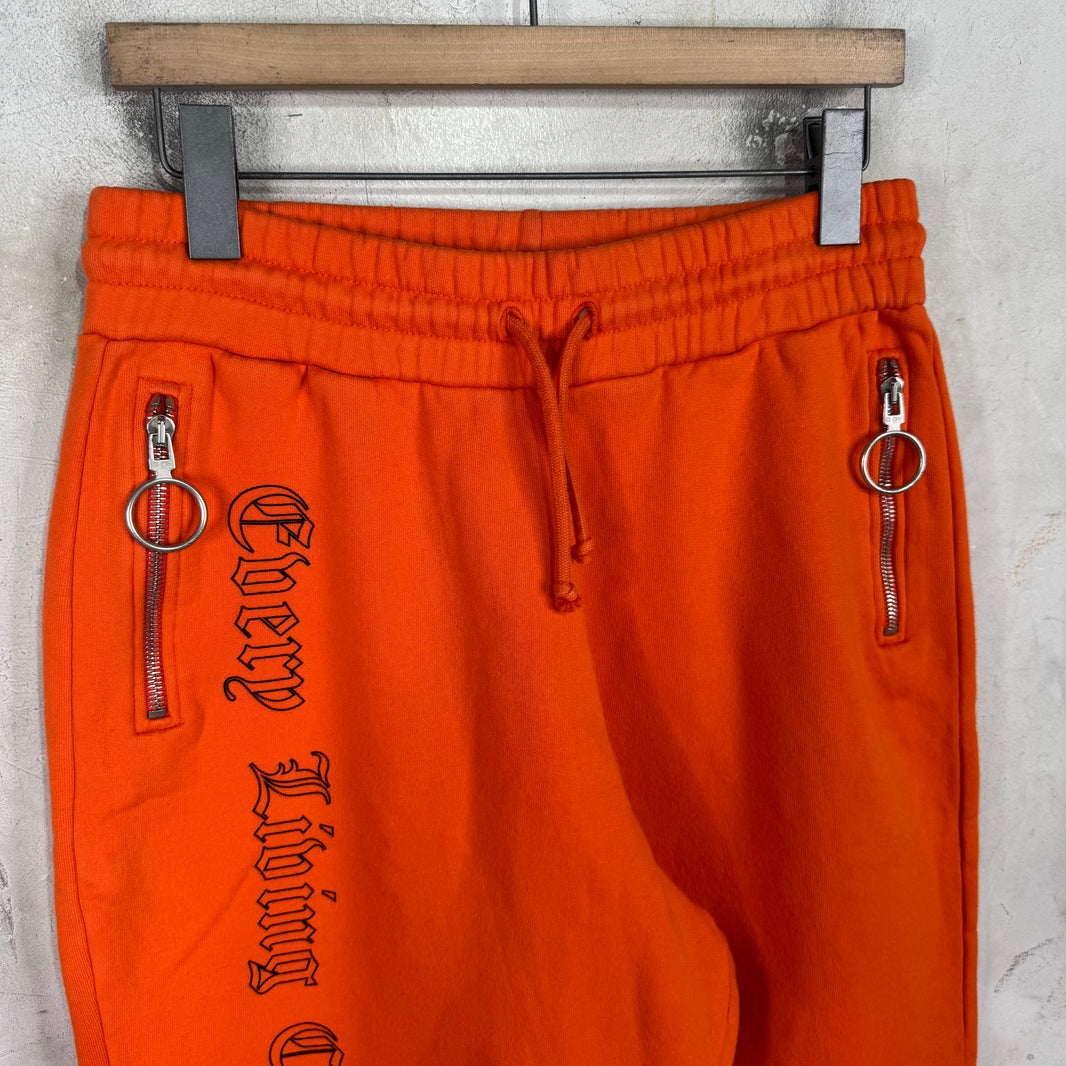 Off White x VLONE Zippered Sweatpants
