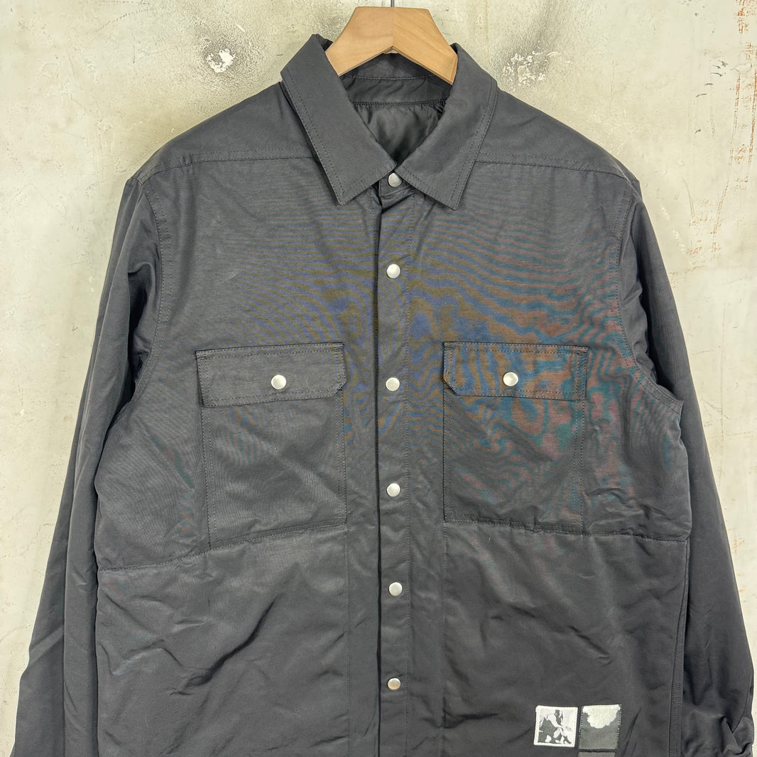 DRKSHDW Nylon Long Strapped Overshirt