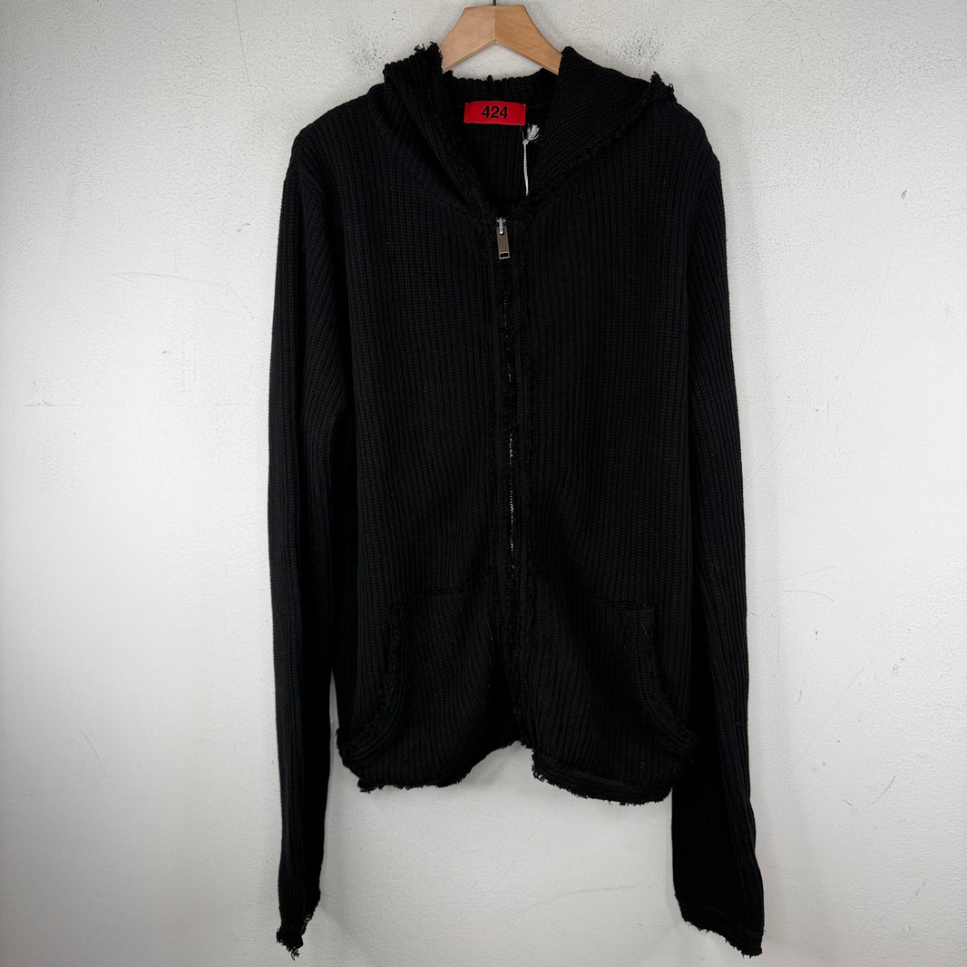 424 Knitted Zip Hoodie