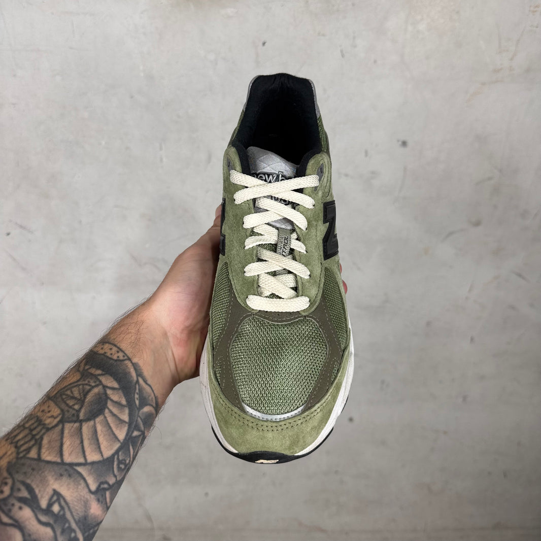 New Balance x JJJJound Olive 990's