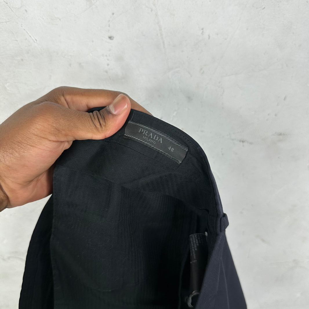 Prada Navy Tapered Trouser