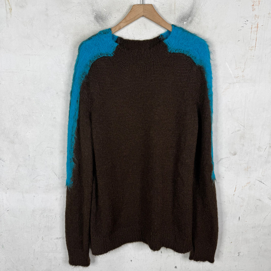 Jil Sander Mohair Paneled Sweater