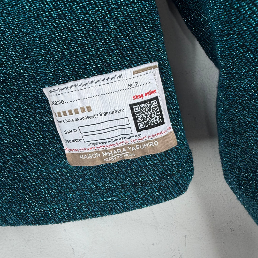 MMY Blue Patch Zip-Up Shirt Jacket