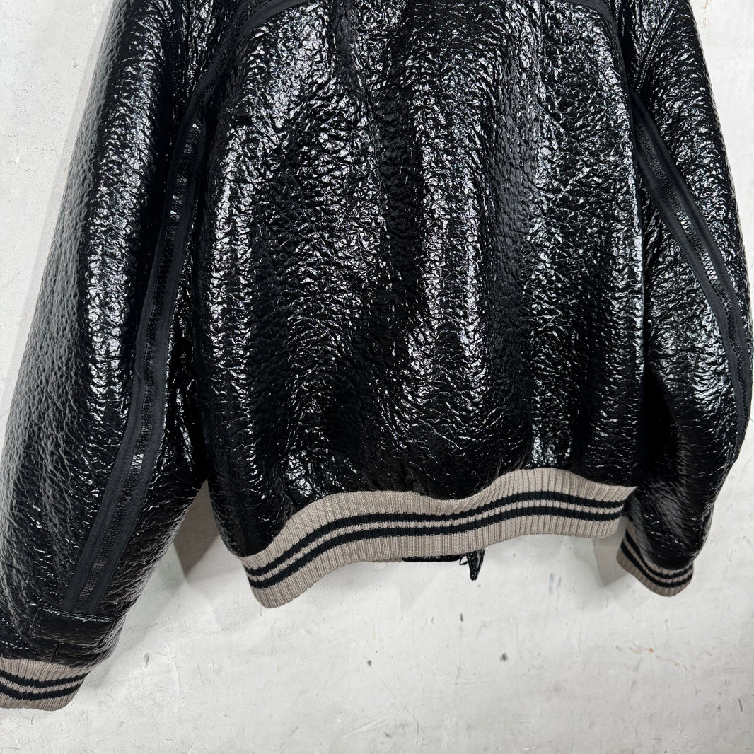 Dries Van Noten PVC Coated Back Zip Bomber