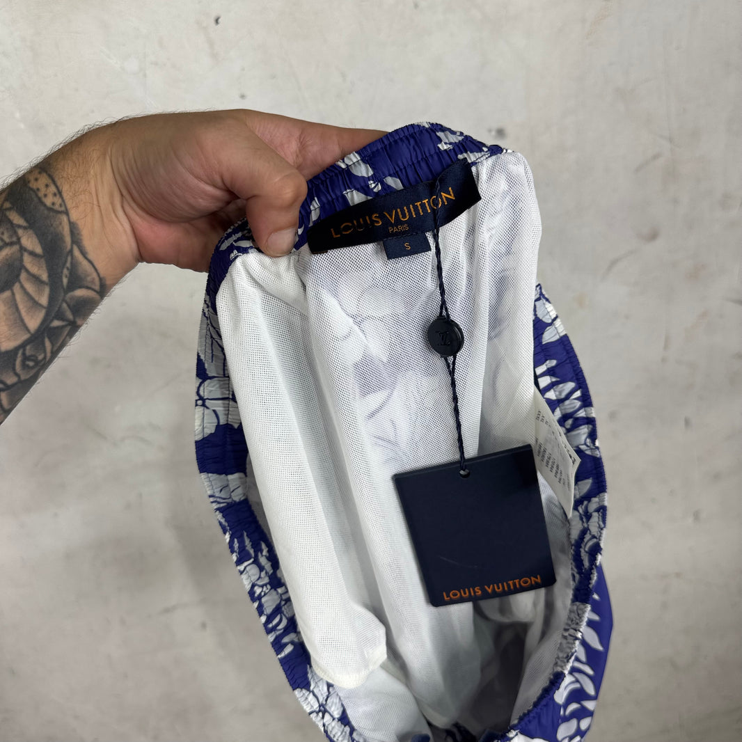 Louis Vuitton Floral Swim Trunks