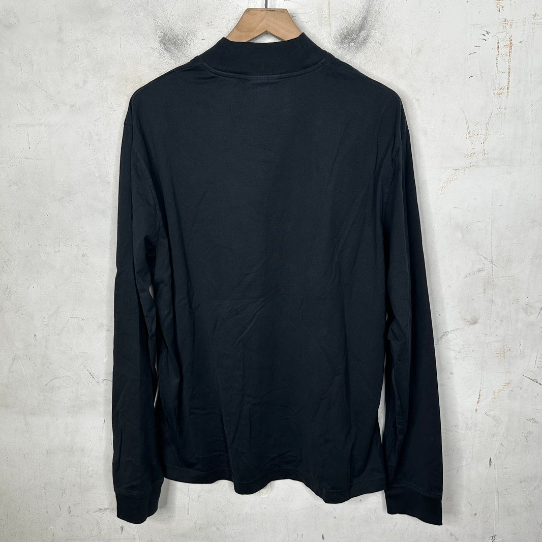 Acne Studios Black L/S Mockneck T-Shirt