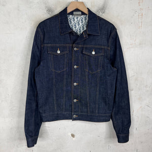 Dior Oblique Monogram Lined Denim Jacket