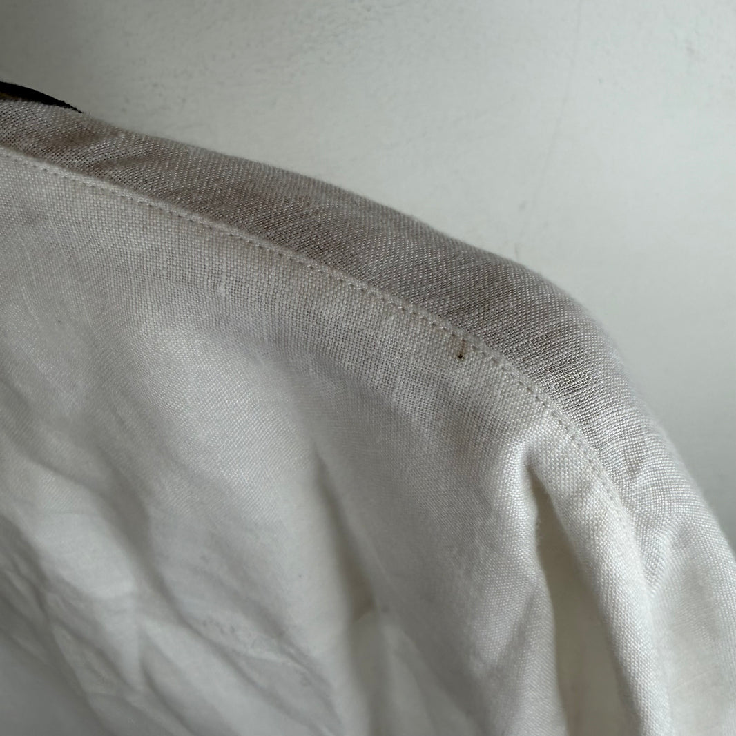 Prada Linen Button Up Pajama Shirt