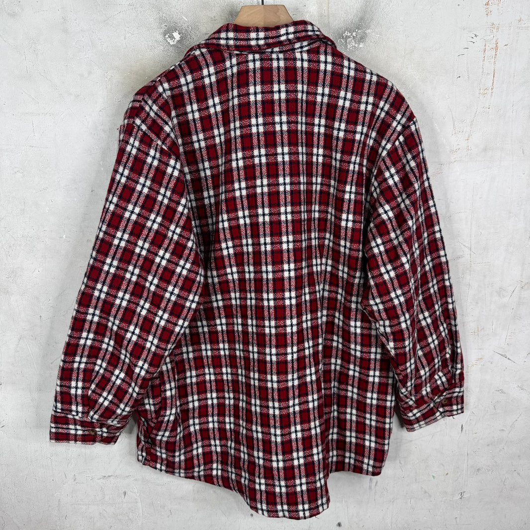 Stussy 90's Quilted Plaid Flannel