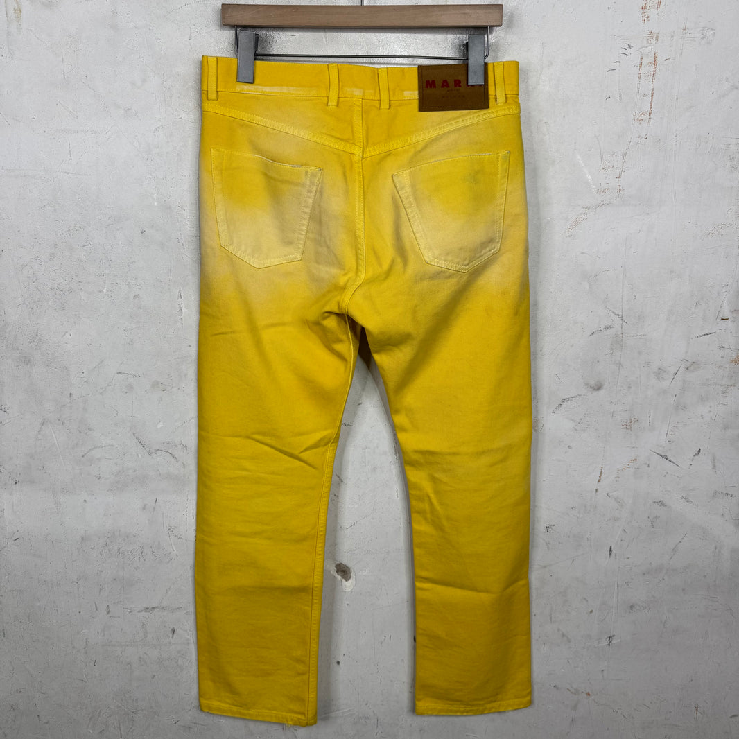 Marni Yellow Jeans